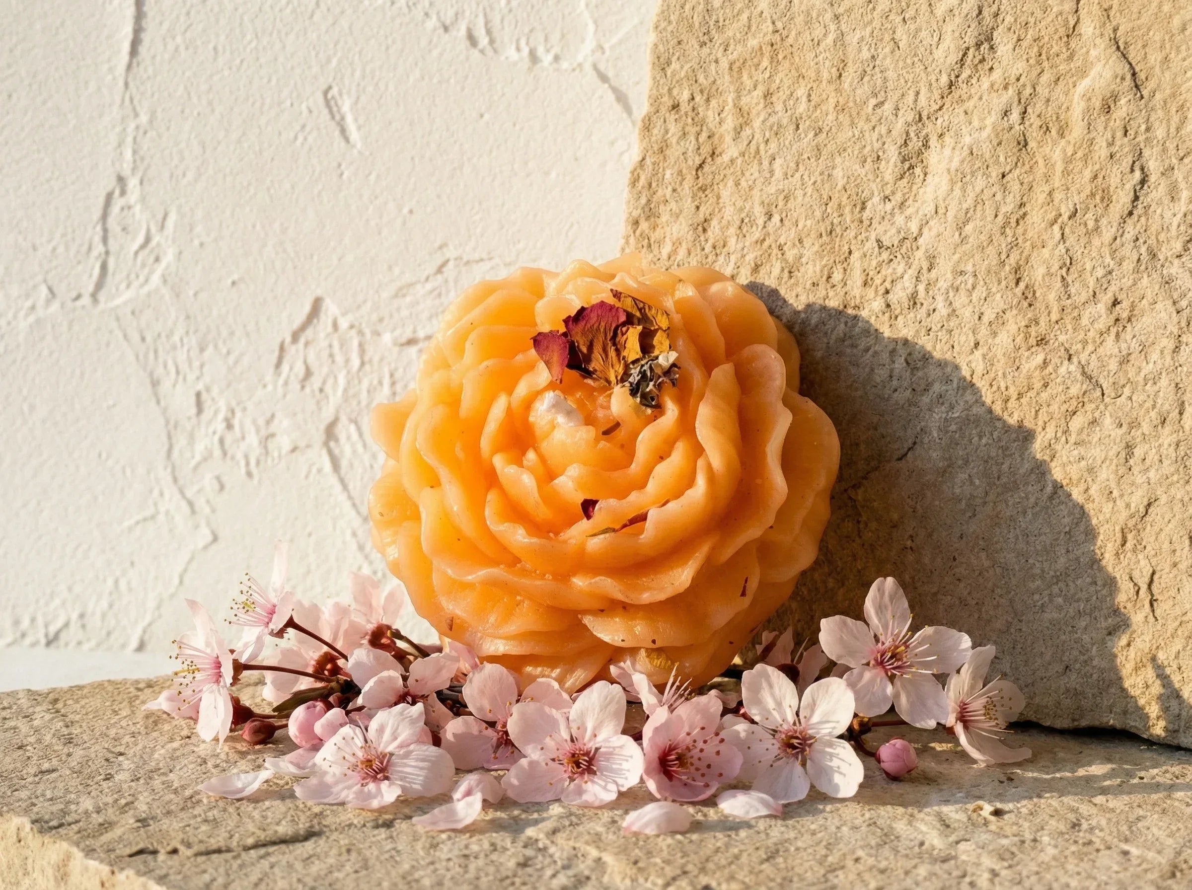 Bougie Artisanale Cerisier Japonais - Éclosion & Éveil Spirituel - Essences Agape 57167211