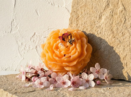 Bougie Artisanale Cerisier Japonais - Éclosion & Éveil Spirituel - Essences Agape 57167211