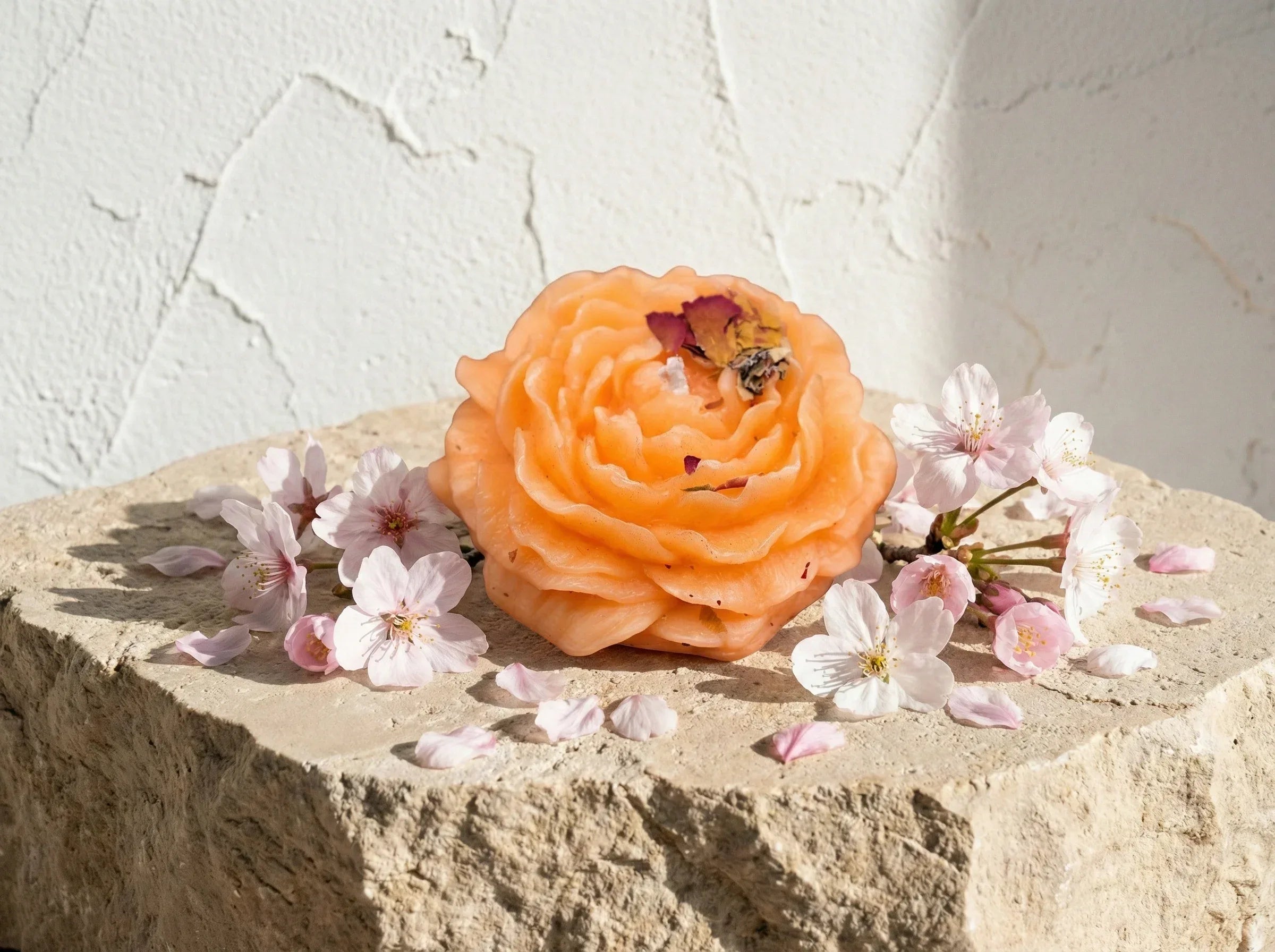 Bougie Artisanale Cerisier Japonais - Éclosion & Éveil Spirituel - Essences Agape 44426514