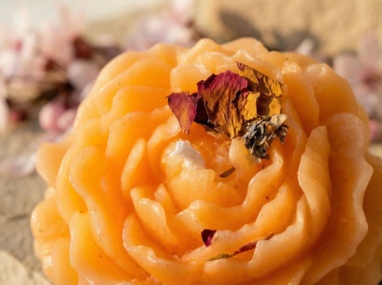 Bougie Artisanale Cerisier Japonais - Éclosion & Éveil Spirituel - Essences Agape 94084341