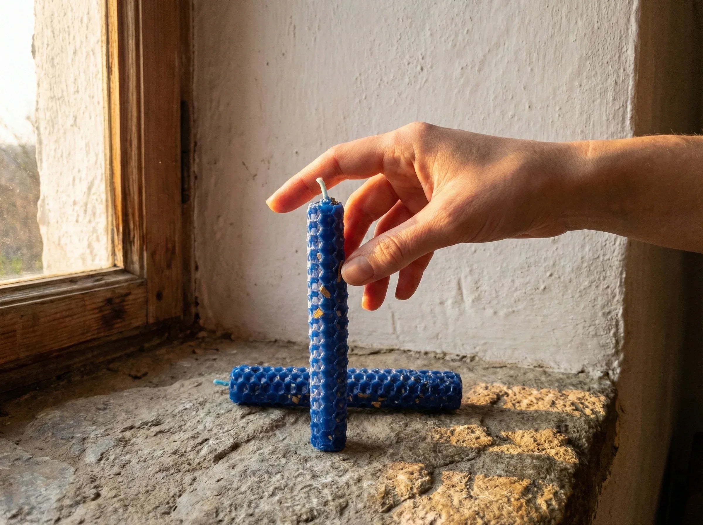 Bougie Artisanale Eucalyptus - Clarté & Énergie Spirituelle - Essences Agape 73892391