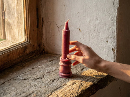 Bougie Artisanale Hibiscus & Coton - Harmonie & Douceur textile - Essences Agape 66063686