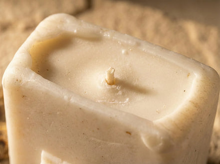 Bougie Artisanale Musc & Rose - Harmonie & Ambiance Chaleureuse - Essences Agape 1516194