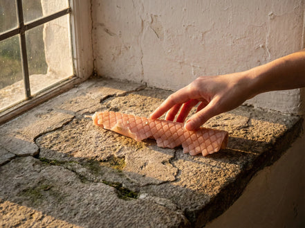 Bougie Artisanale Musc & Rose - Tendresse & Rayonnement - Essences Agape 87185437