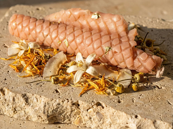 Bougie Artisanale Musc & Rose - Tendresse & Rayonnement - Essences Agape 34040767