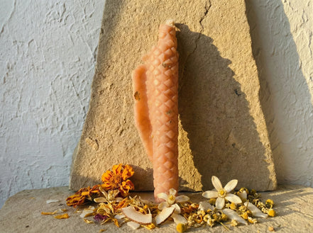 Bougie Artisanale Musc & Rose - Tendresse & Rayonnement - Essences Agape 61796480