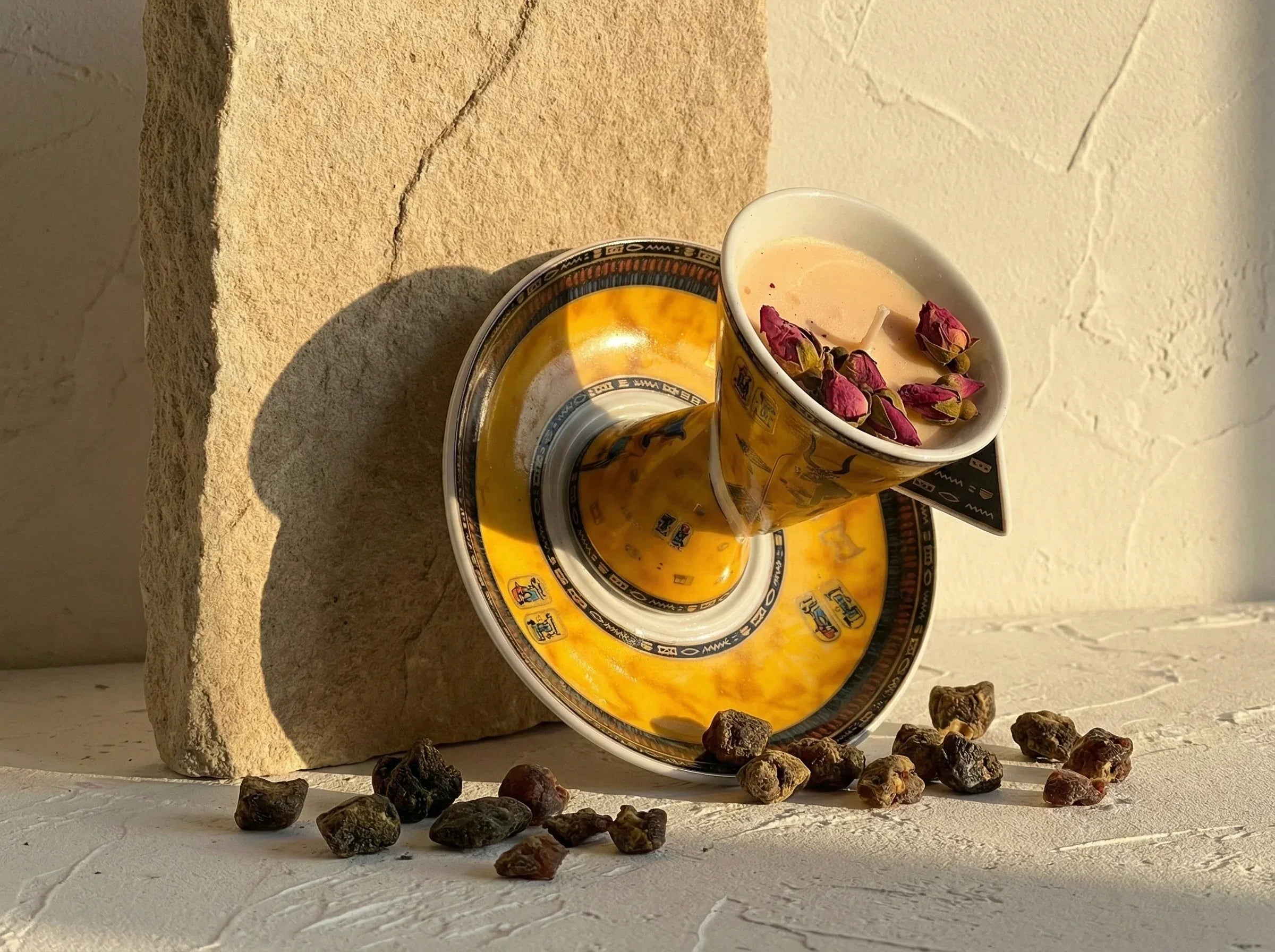 Bougie Artisanale Musc - Sérénité & Élégance Sacrée - Essences Agape 49287739