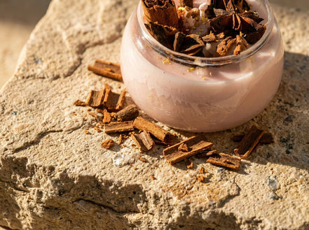 Bougie Artisanale Naturelle Cannelle - Chaleur & Réconfort - Essences Agape 18866031