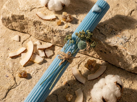 Bougie Artisanale Naturelle Coco & Coton - Douceur & Cocooning - Essences Agape 78842244