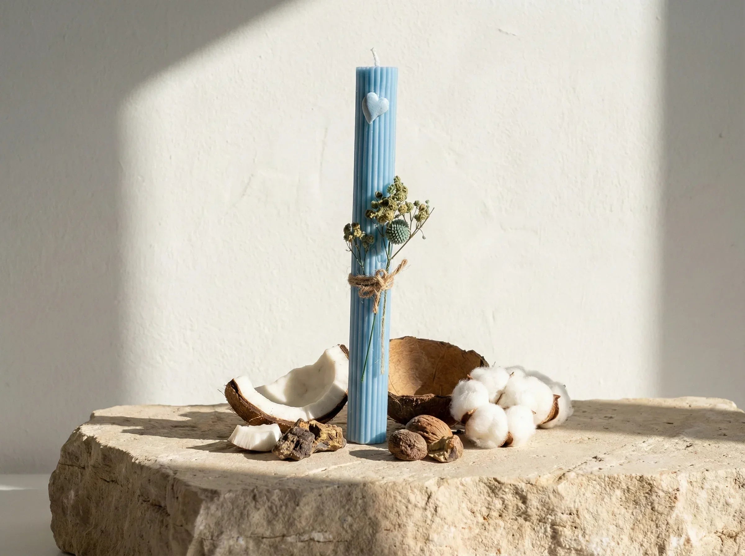 Bougie Artisanale Naturelle Coco & Coton - Douceur & Cocooning - Essences Agape 61951427