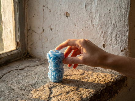 Bougie Artisanale Naturelle Coton & Musc - Douceur & Cocooning - Essences Agape 51135780