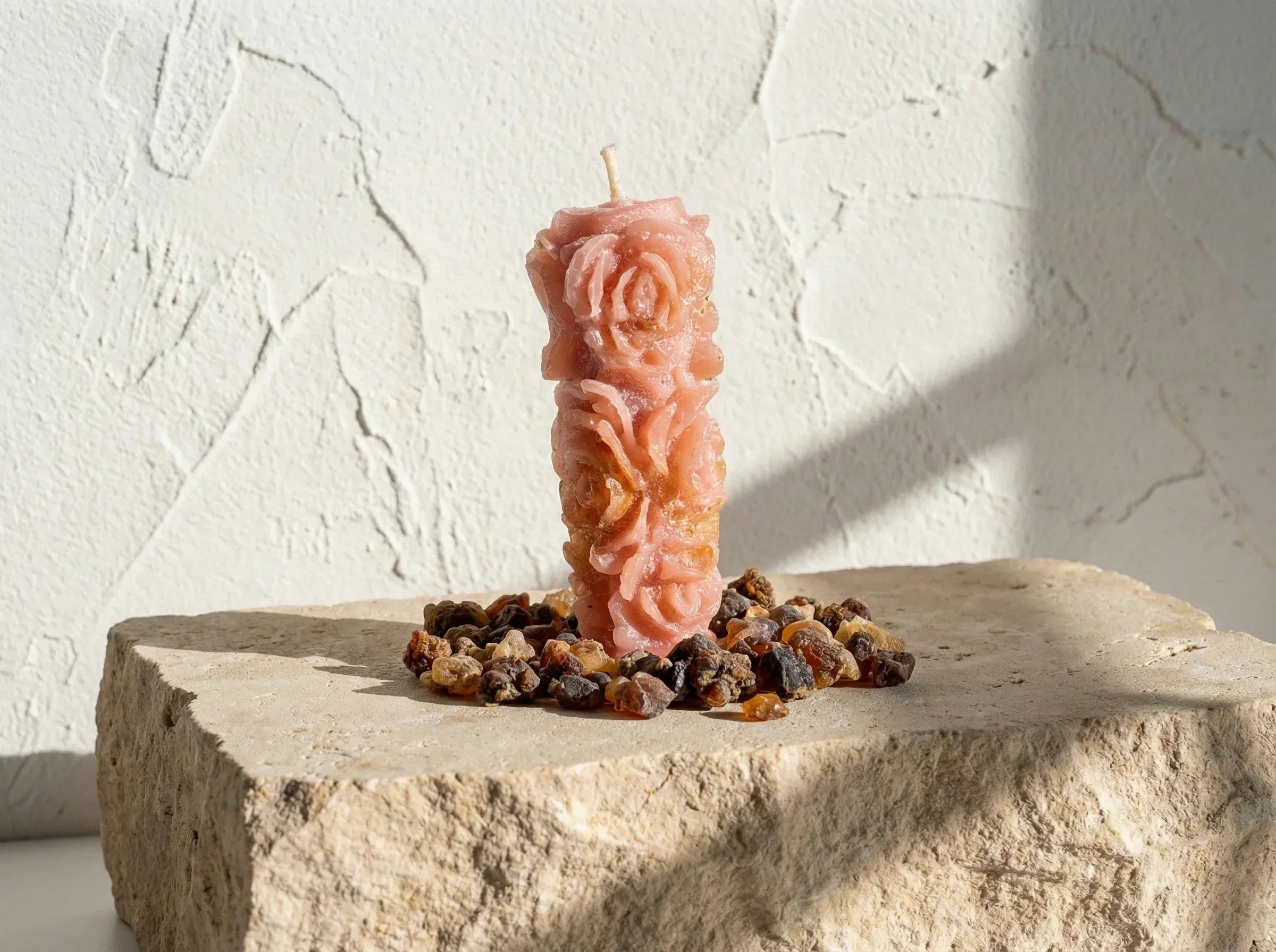 Bougie Artisanale Naturelle Myrrhe & Musc - Sagesse & Recueillement - Essences Agape 64191820