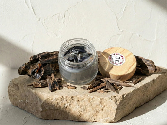 Bougie Artisanale Naturelle Oud & Musc - Énergie Spirituelle - Essences Agape 93602888