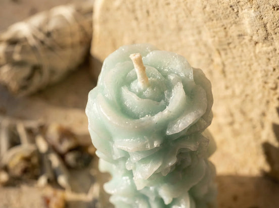 Bougie Artisanale Naturelle Sauge & Musc - Purification & Clarté - Essences Agape 96096432