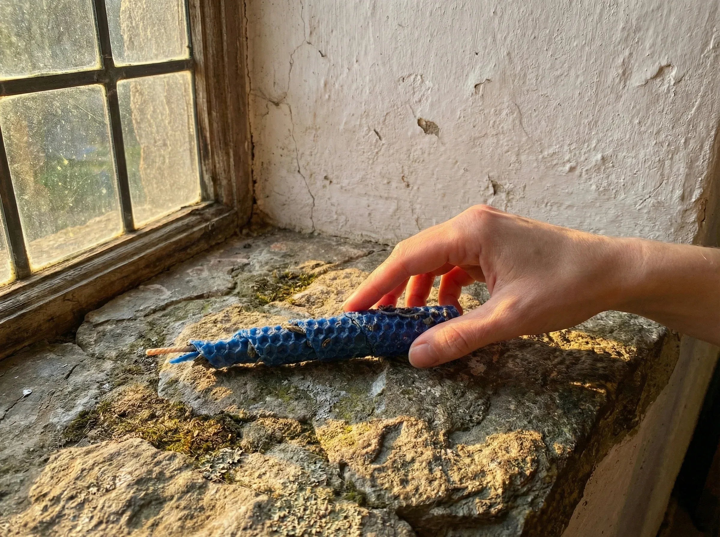 Bougie Artisanale Naturelle Sauge - Purification & Esprit - Essences Agape 59681044