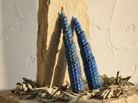 Bougie Artisanale Naturelle Sauge - Purification & Esprit - Essences Agape 83670304