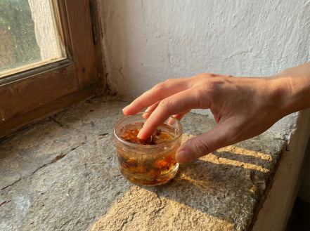 Bougie Artisanale Naturelle concentrée Myrrhe & Musc - Harmonie Éveil - Essences Agape 28804115