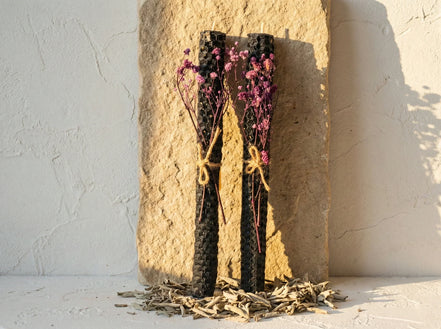 Bougie Artisanale Oud & Ambre - Protection & Ancrage - Essences Agape 5430522