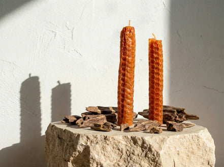 Bougie Artisanale Oud - Mystère & Ancrage Profond - Essences Agape 6411005