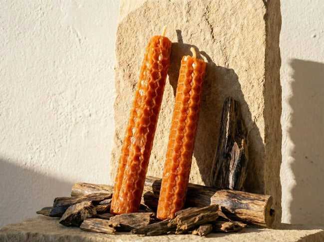 Bougie Artisanale Oud - Mystère & Ancrage Profond - Essences Agape 70137025