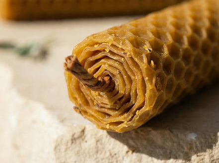 Bougie Artisanale Oud & Tournesol - Élévation intérieure - Essences Agape 19817297