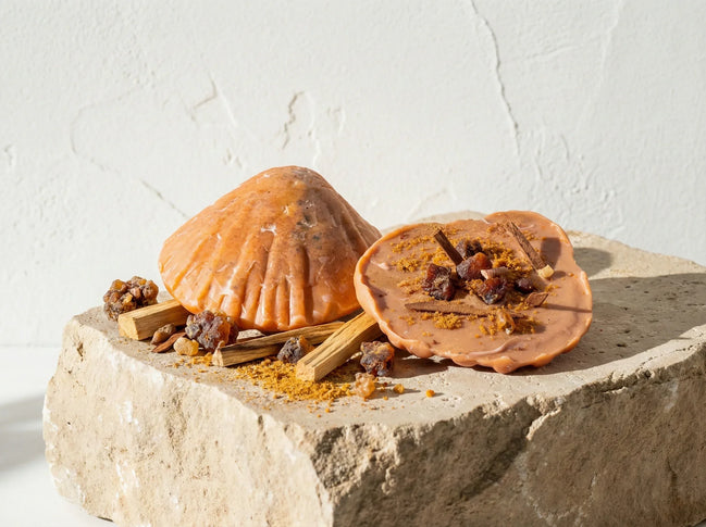 Bougie Artisanale Palo Santo & Myrrhe - Purification & Ancrage - Essences Agape 56817627