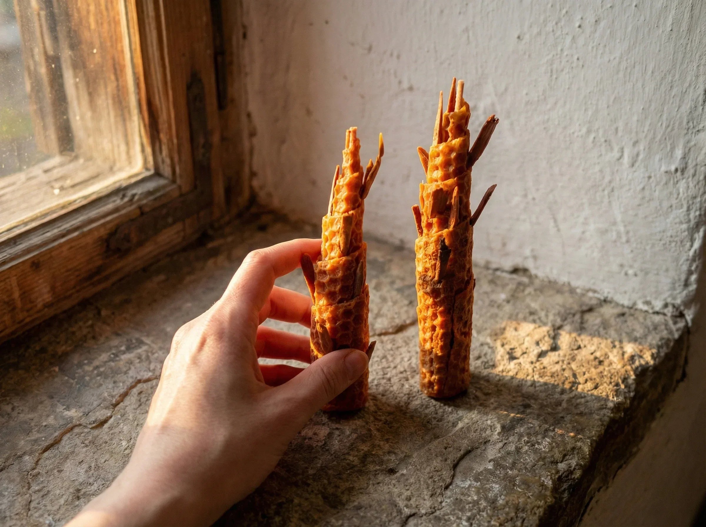 Bougie Artisanale Palo Santo - Purification & Ancrage Sacré - Essences Agape 41579480