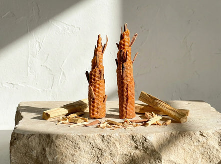 Bougie Artisanale Palo Santo - Purification & Ancrage Sacré - Essences Agape 71978843