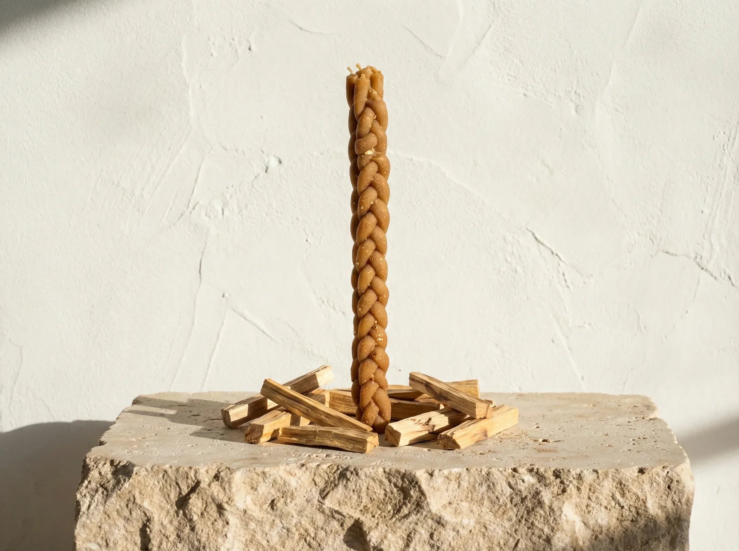 Bougie Artisanale Palo Santo Sacré - Ancrage & Force - Essences Agape 13452989