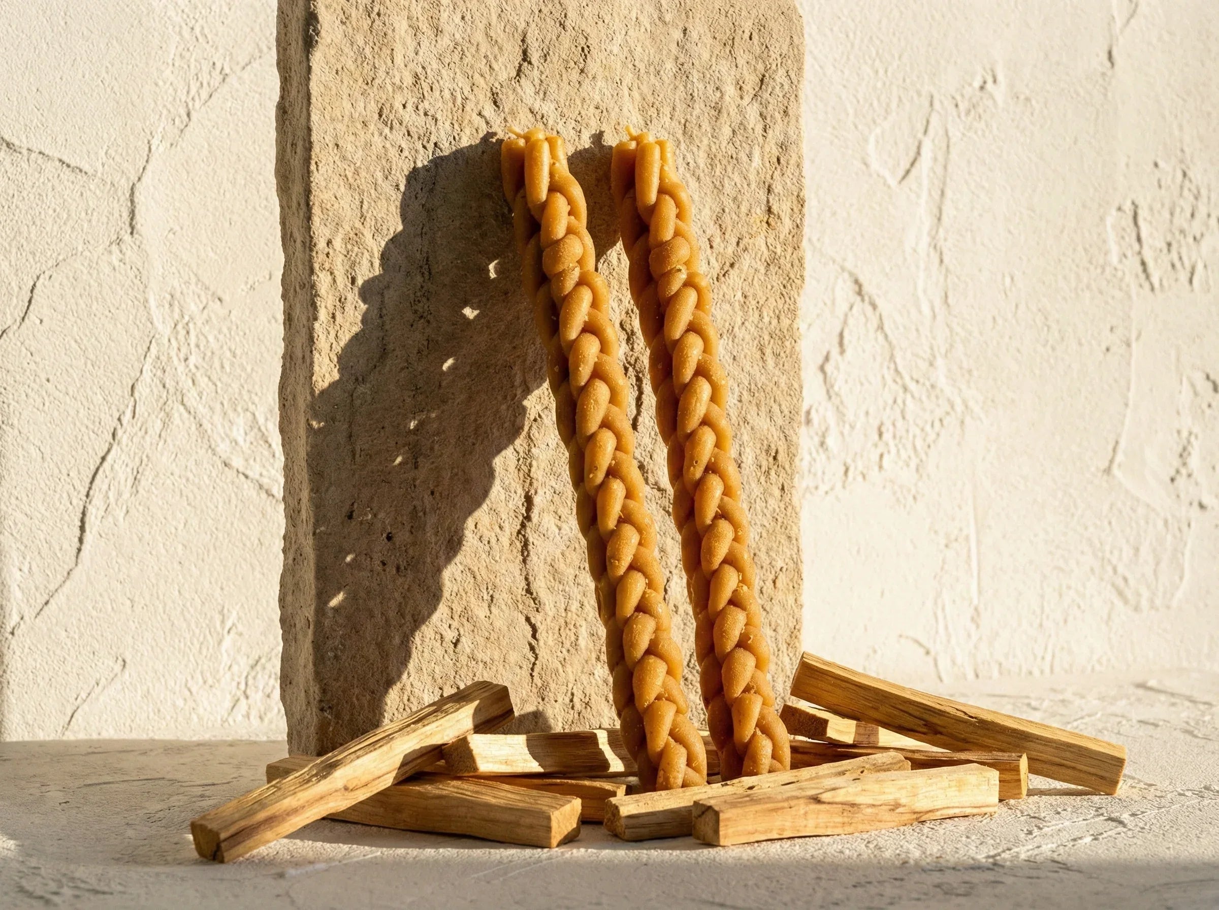 Bougie Artisanale Palo Santo Sacré - Ancrage & Force - Essences Agape 82014628