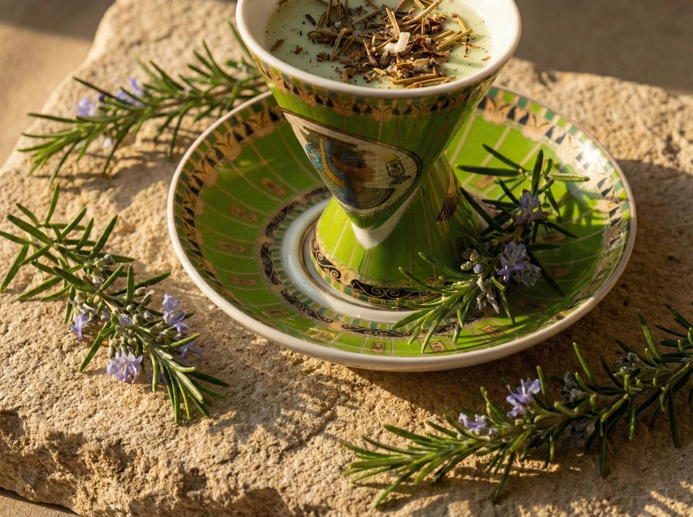 Bougie Artisanale Romarin - Énergie & Clarté Mentale - Essences Agape 64853750