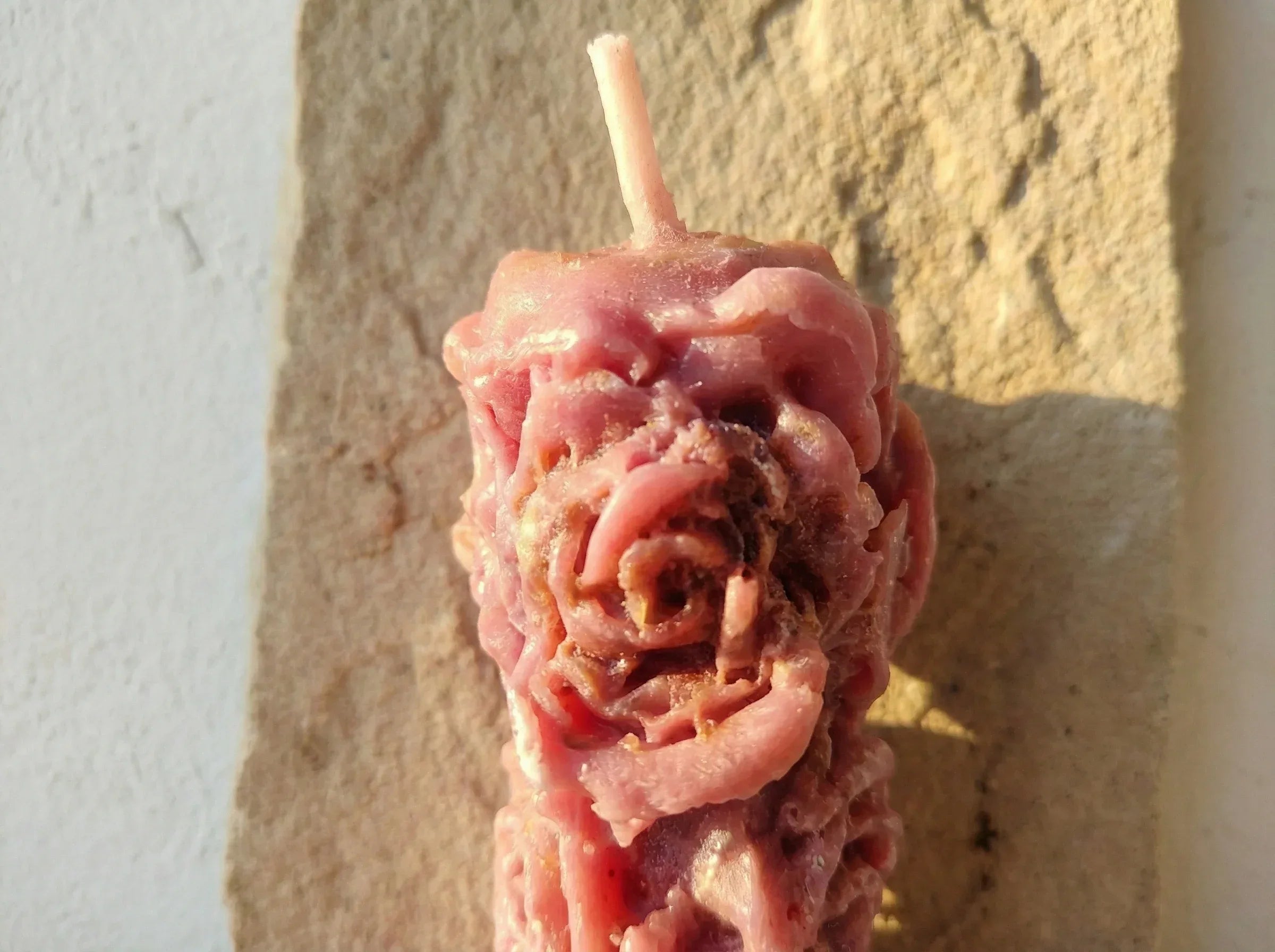 Bougie Artisanale Rose & Musc - Harmonie & Douceur - Essences Agape 95452196