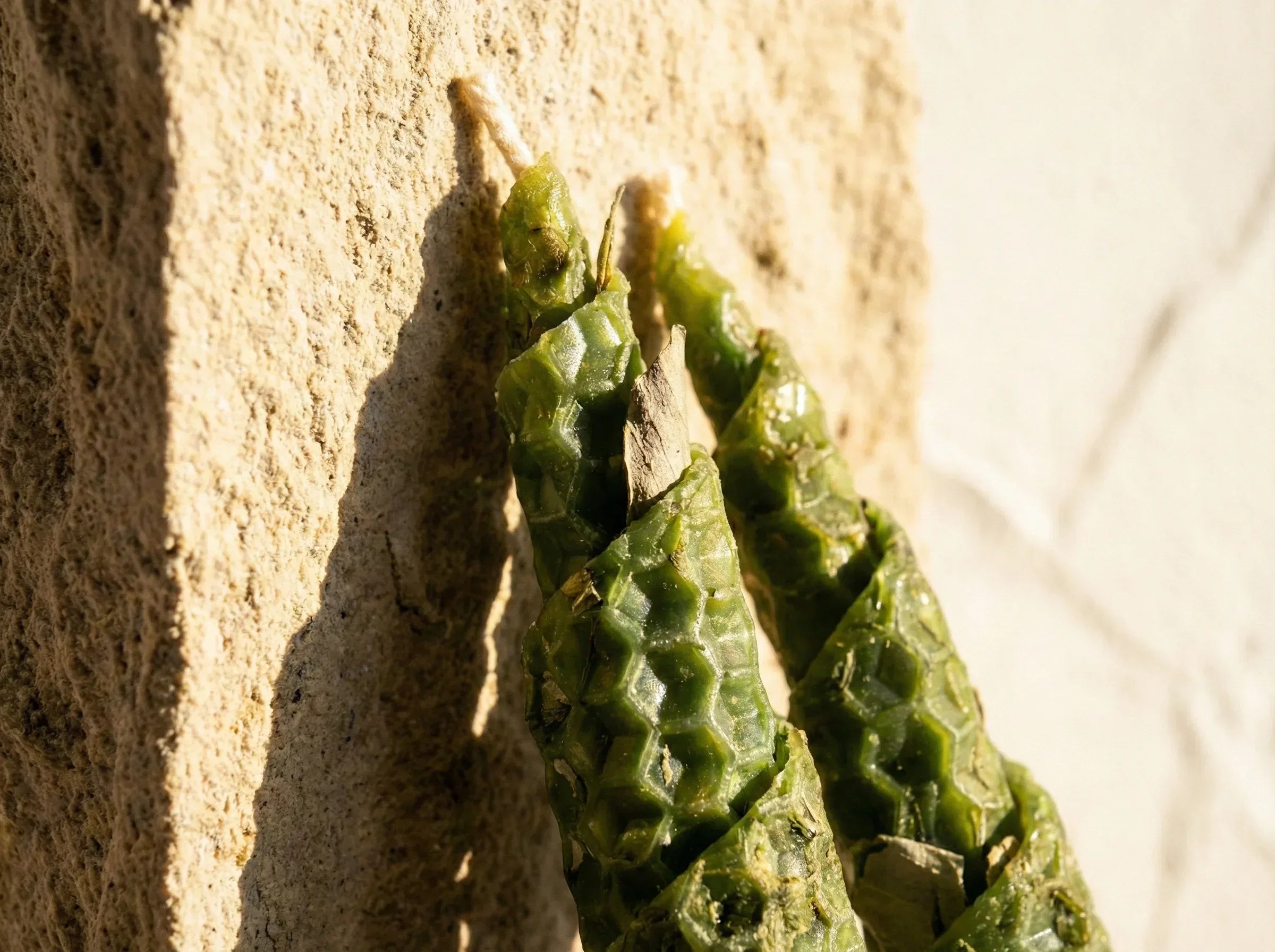 Bougie Artisanale Rose & Thé Vert - Sérénité Zen & Clarté - Essences Agape 63957053