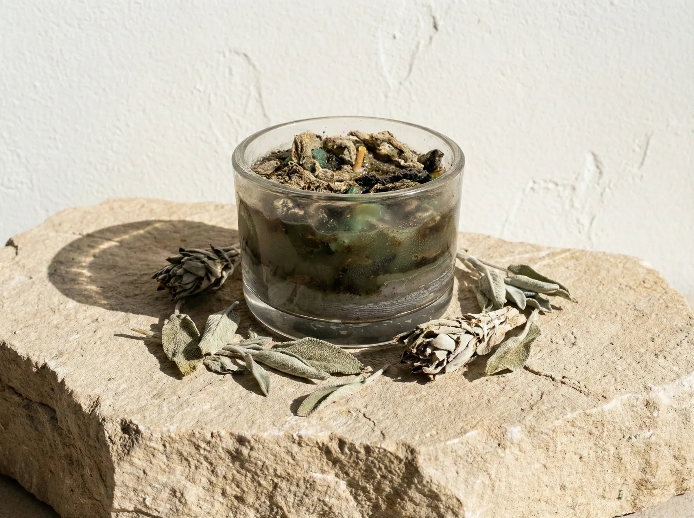 Bougie Artisanale Sauge & Myrrhe - Purification & Harmonie - Essences Agape 73345176