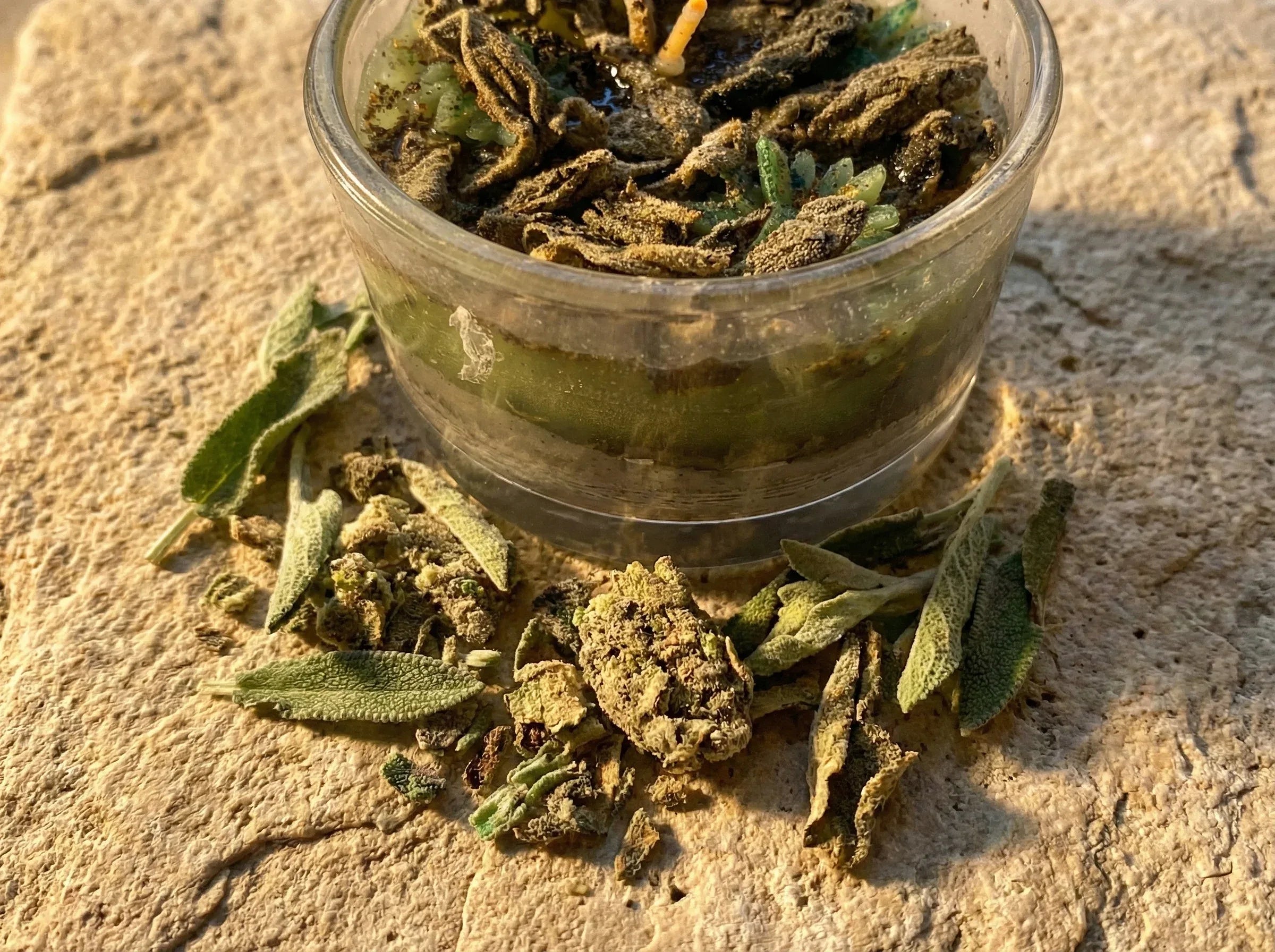 Bougie Artisanale Sauge & Myrrhe - Purification & Harmonie - Essences Agape 55510495