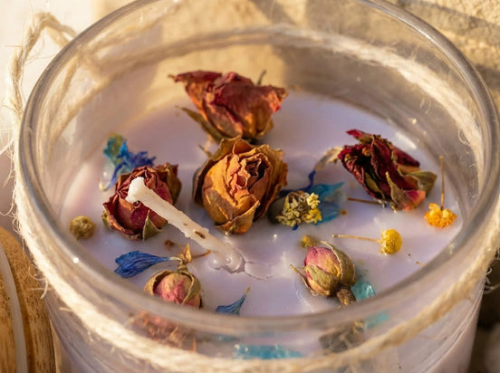 Bougie Bio Gel Rose & Oranger - Éveil & Clarté Cristalline - Essences Agape 17068979