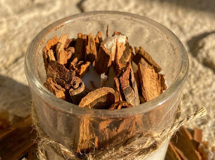 Bougie Cannelle & Myrrhe - Chaleur & Protection Enveloppante - Essences Agape 83818480