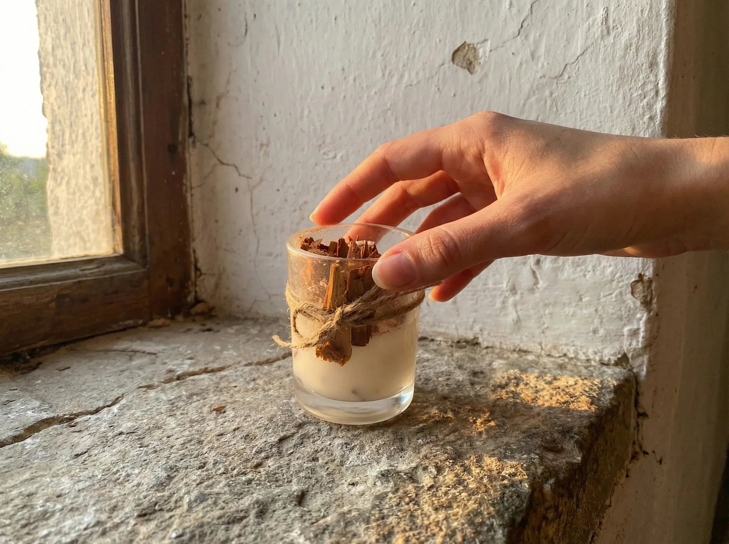 Bougie Cannelle & Myrrhe - Chaleur & Protection Enveloppante - Essences Agape 72108813