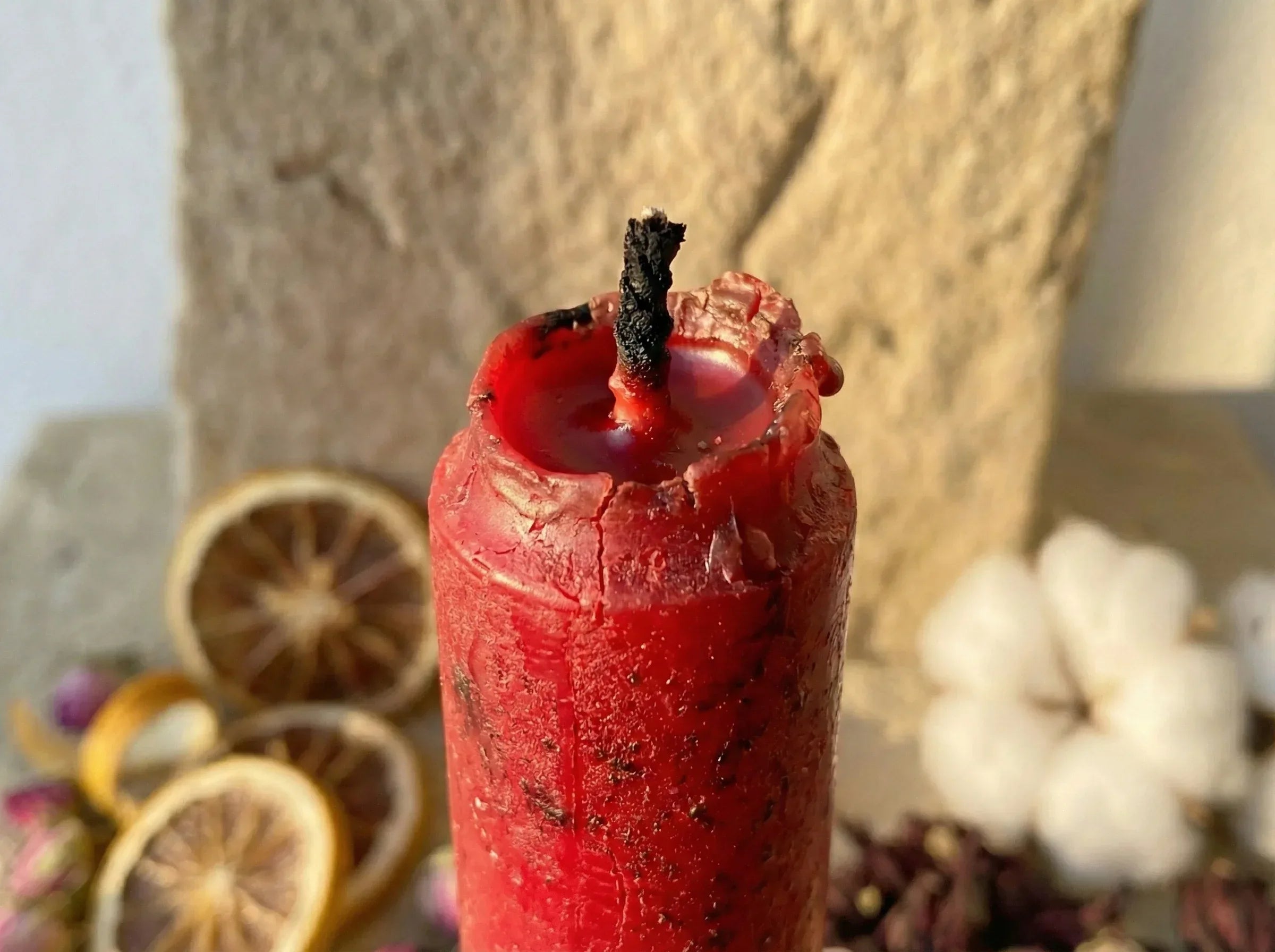 Bougie Chandelier Citron & Hibiscus - Confiance en soi - Essences Agape 19662252