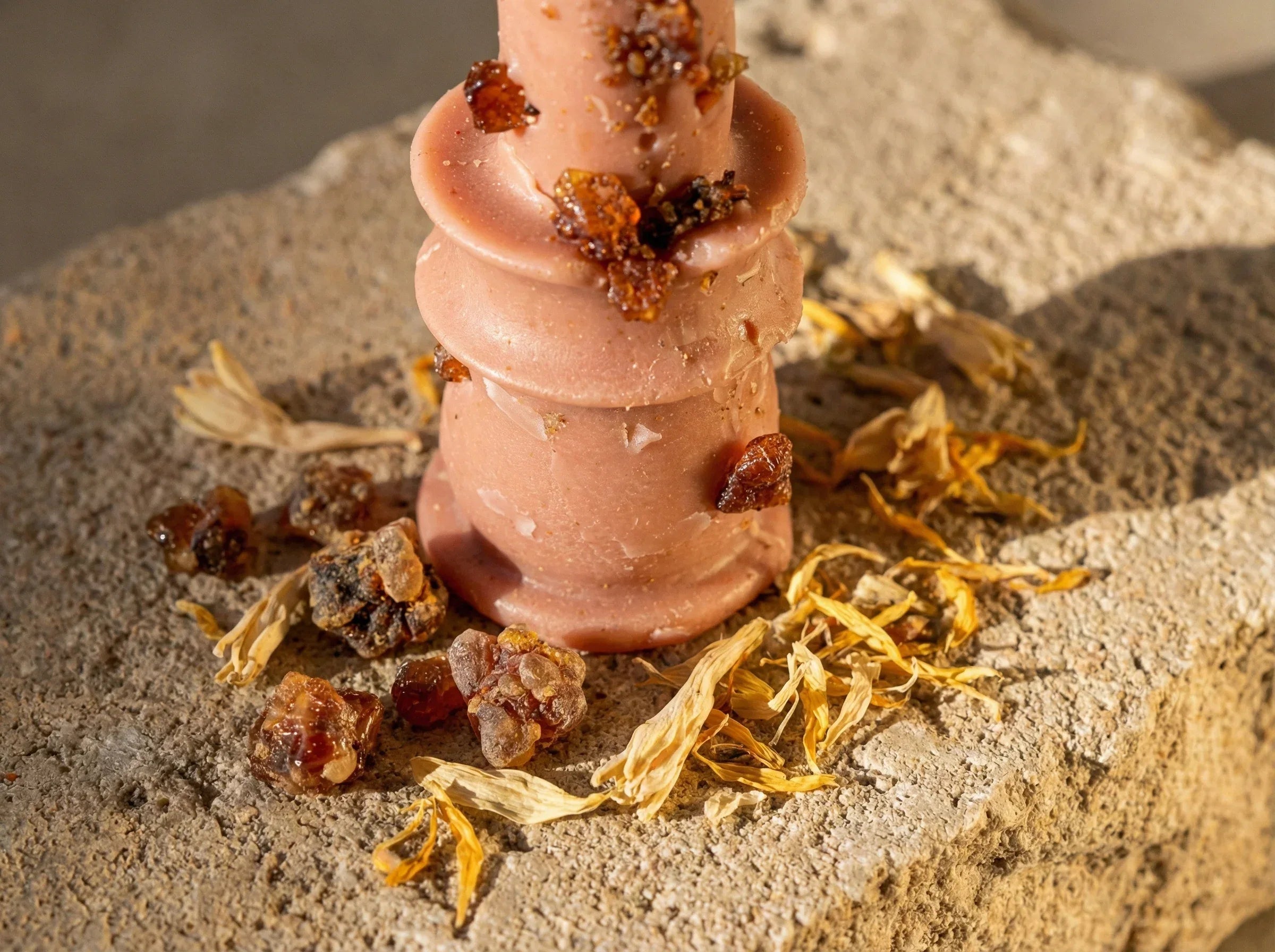 Bougie Chandelier Myrrhe & Tubéreuse - Protection & Mystère - Essences Agape 76711712