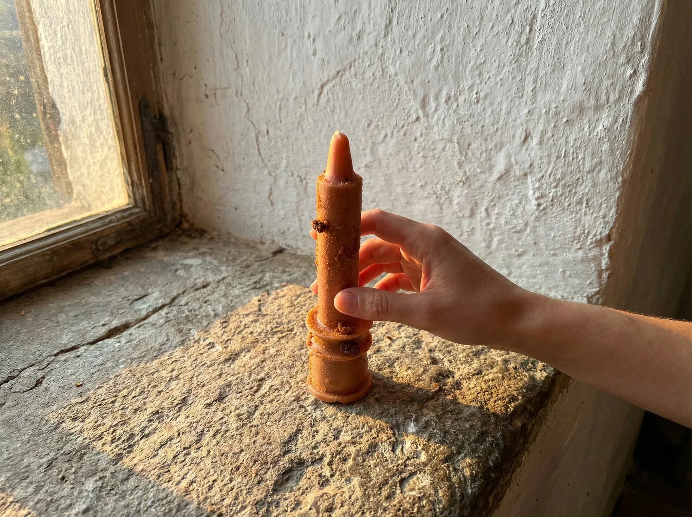 Bougie Chandelier Palo Santo & Myrrhe - Ancrage & Force - Essences Agape 52793652