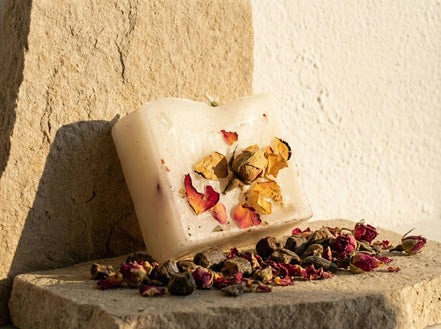 Bougie Cire de Soja Bio Musc & Rose - Passion Spirituelle - Essences Agape 50760587