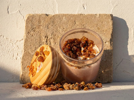 Bougie Cire de Soja Bio Myrrhe - Purification & Ancrage - Essences Agape 43627604