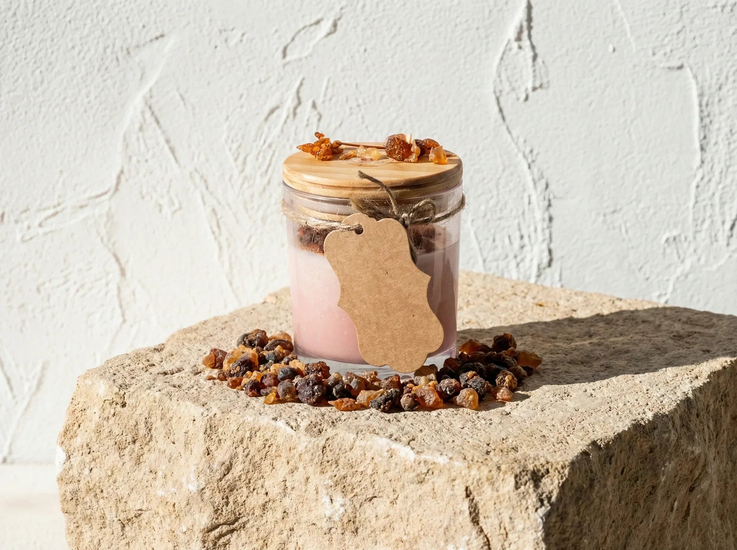 Bougie Cire de Soja Bio Myrrhe - Purification & Ancrage - Essences Agape 55422639