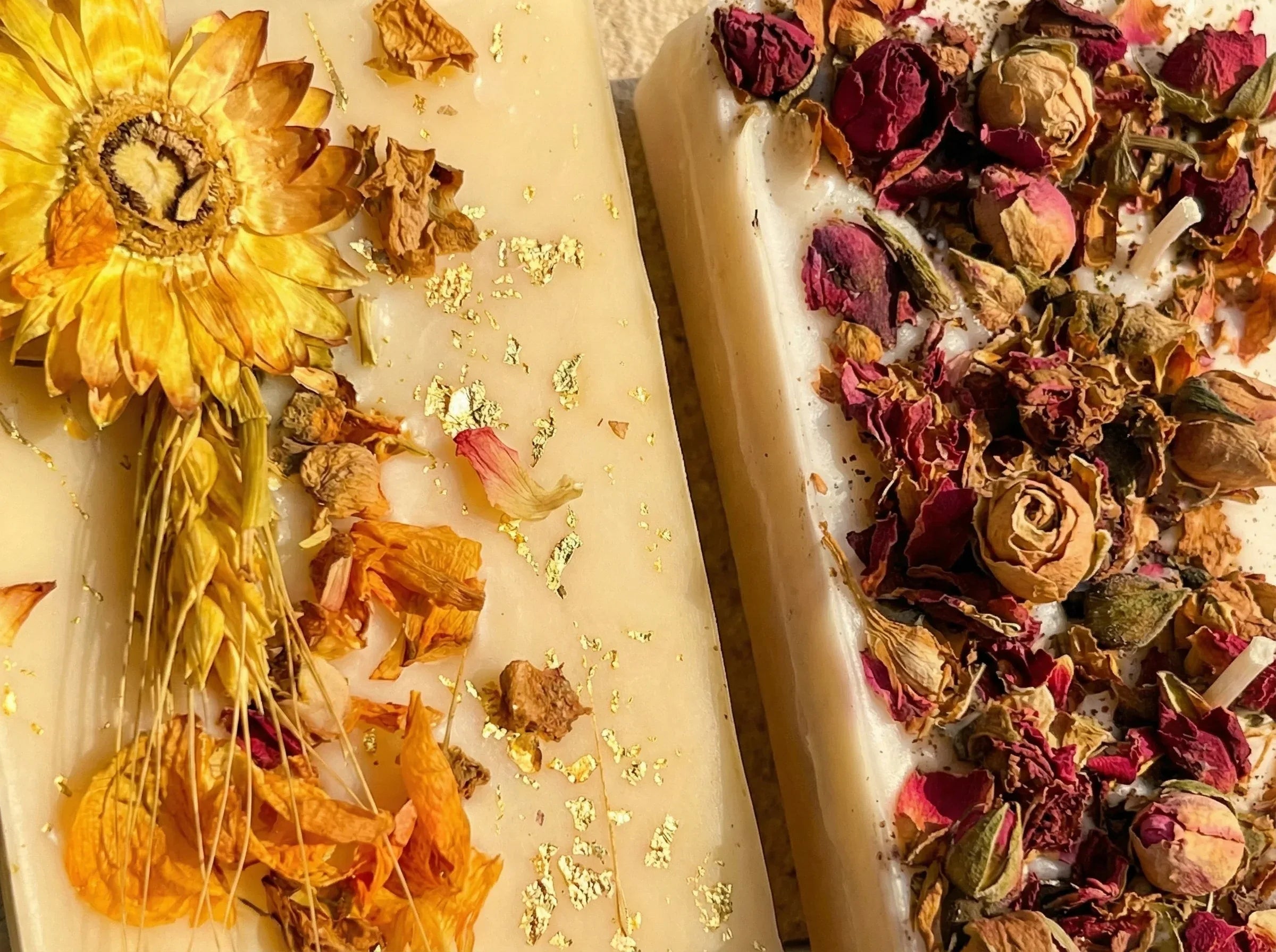 Bougie Double Mèche Musc & Rose - Générosité & Paix - Essences Agape 91611444