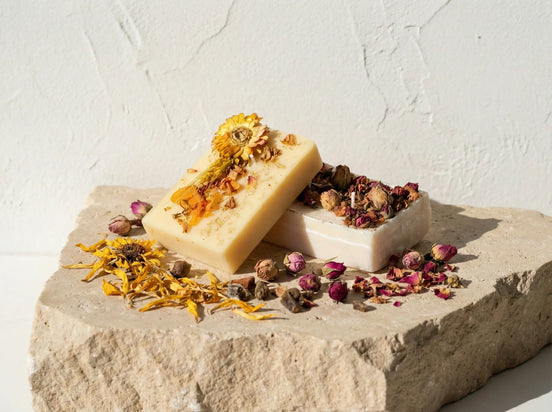 Bougie Double Mèche Musc & Rose - Générosité & Paix - Essences Agape 97152207