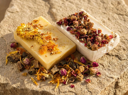 Bougie Double Mèche Musc & Rose - Générosité & Paix - Essences Agape 72018834