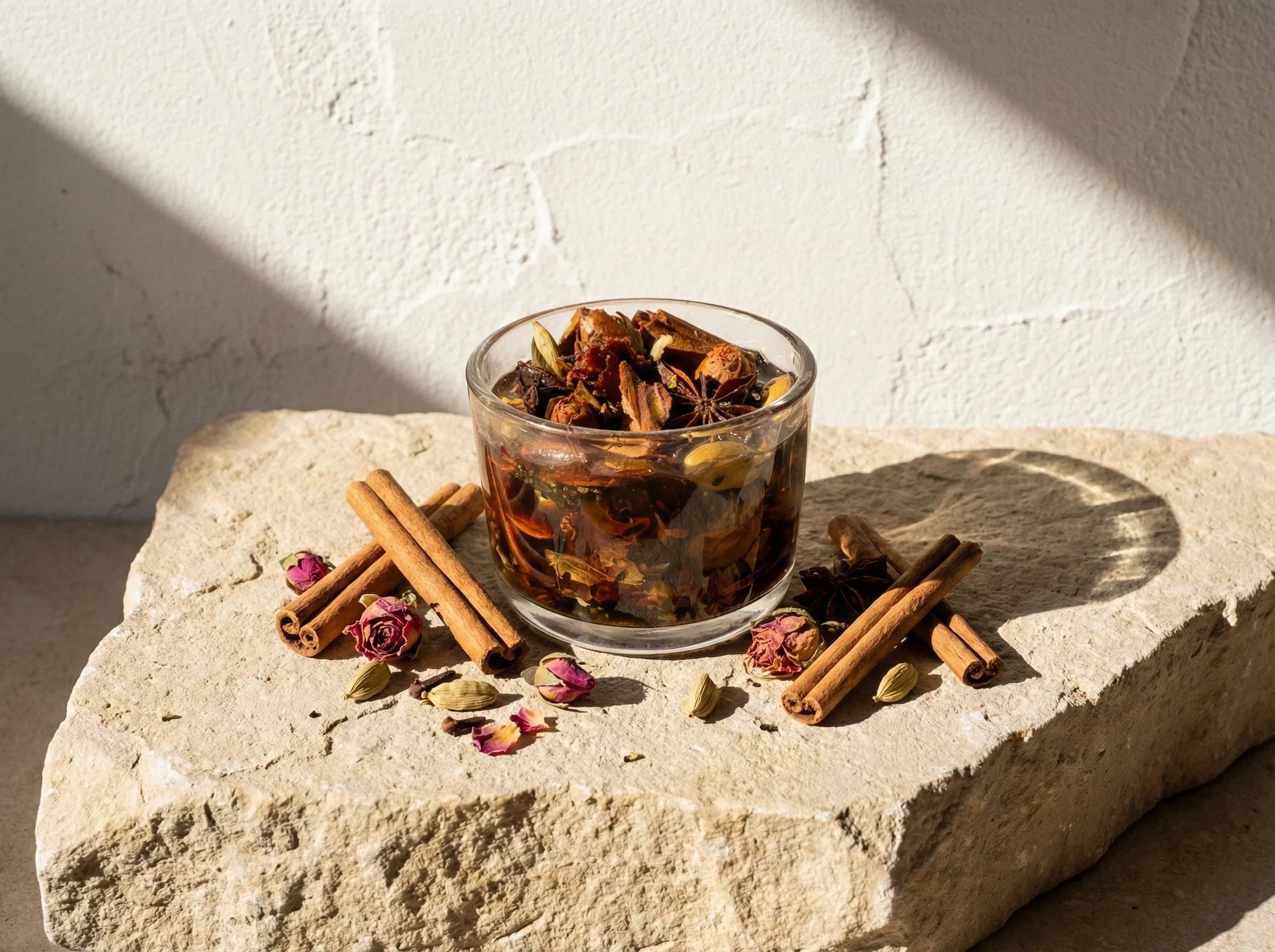 Bougie Gel Bio Cannelle & Rose - Chaleur & Amour Sacré - Essences Agape 59385647