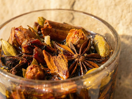 Bougie Gel Bio Cannelle & Rose - Chaleur & Amour Sacré - Essences Agape 61285634