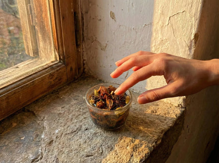 Bougie Gel Bio Cannelle & Rose - Chaleur & Amour Sacré - Essences Agape 32987914